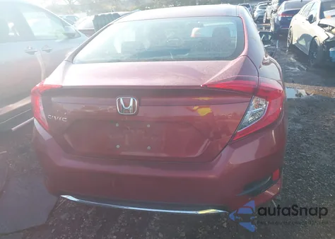 2020 Honda Civic Lx z USA, uszkodzony, nr VIN 19XFC2F60LE001265